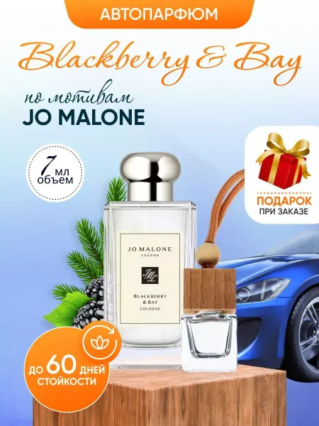 SkillFul&Market Ароматизатор для автомобиля автопарфюм Blackberry & Bay