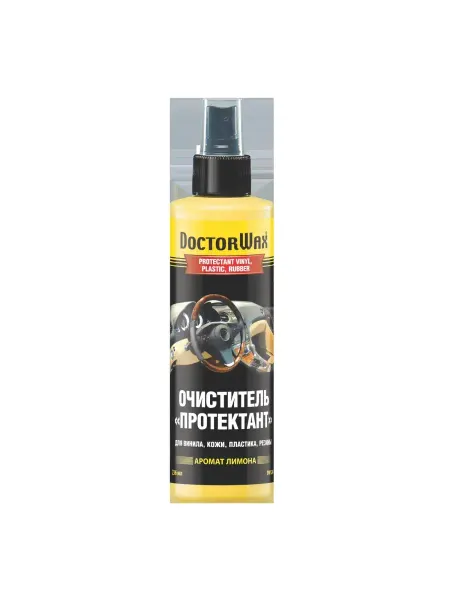 DoctorWax Очиститель салона для винила, кожи, пластика, резины, 200мл