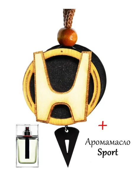 Аромасентир Ароматизатор в машину подвеска в Honda, аромат Sport (Homme)