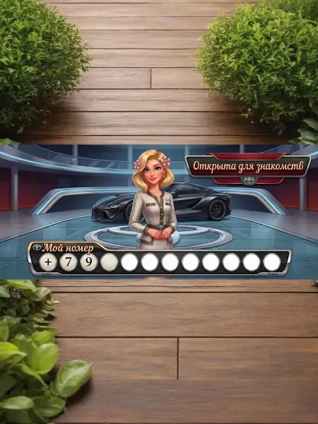АВТОВИЗИТКИ ПРЯНОВЪ Автовизитка Toyota