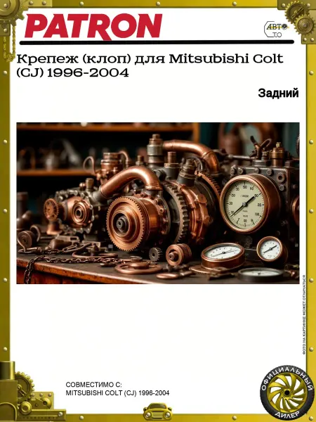 PATRON Крепеж (клоп) для Mitsubishi Colt (CJ) 1996-2004