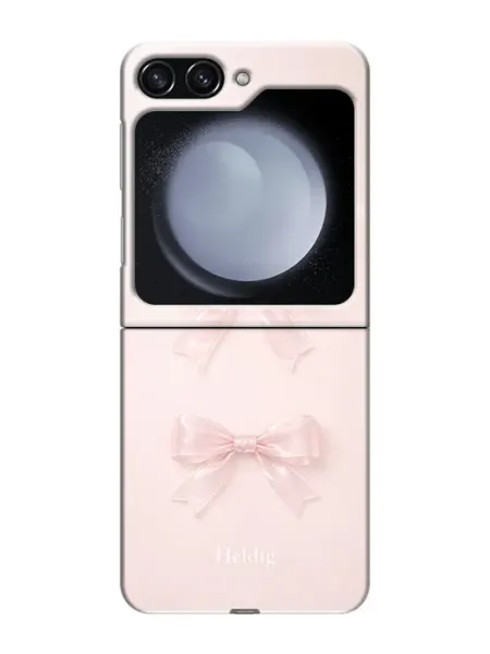 ChesnoCase Чехол на Samsung Galaxy Z Flip 5 бантики для девочек