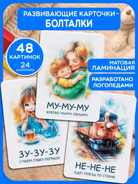 AniBox Запуск речи Карточки-болталки