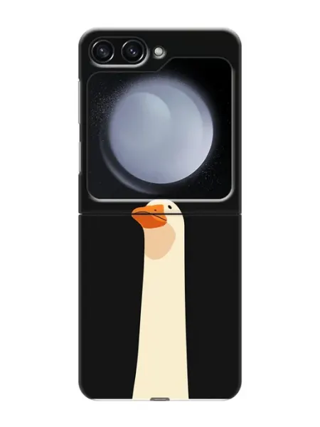 ChesnoCase Чехол на Samsung Galaxy Z Flip 5 Гусь для мальчика