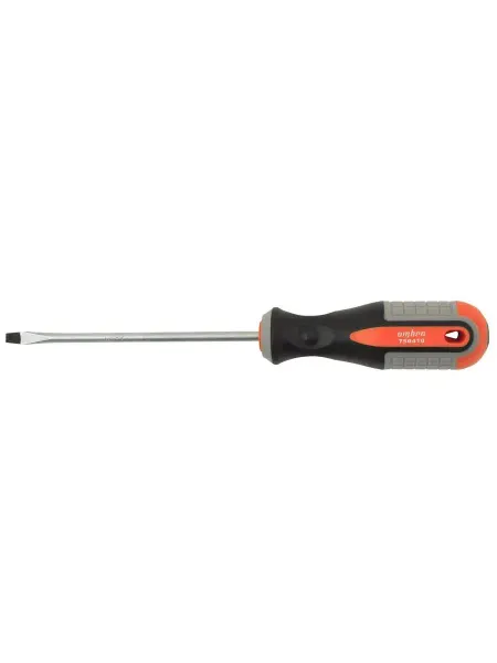 OMBRA Отвертка стержневая шлицевая ROUND GRIP, SL4x100 мм