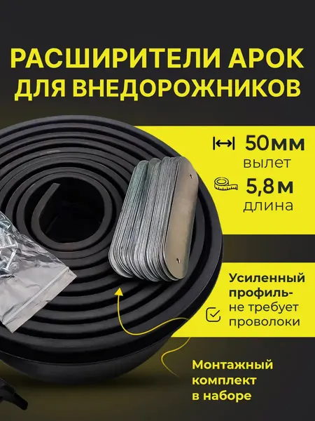 MOTORin Автомобильный расширитель колесных арок на Ниву и УАЗ