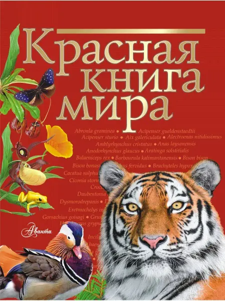 Издательство АСТ Пескова, Молюков Красная книга мира