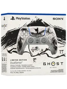 Геймпад беспроводной Sony DualSense "Ghost of Yotei Black Limited Edition" Wireless Controller (Для PS5/PlayStation 5)