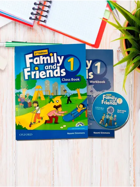 Family and Friends 1. Учебник + Рабочая тетрадь + CD DVD