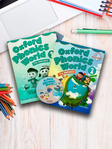 Oxford Phonics World 1. Учебник + Рабочая тетрадь + CD DVD