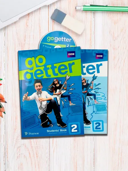 Go Getter 2. КОМПЛЕКТ Учебник + Рабочая тетрадь + Диск
