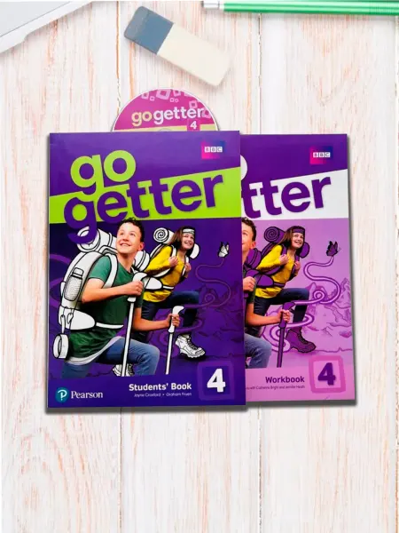 Go Getter 4. КОМПЛЕКТ Учебник + Рабочая тетрадь + Диск
