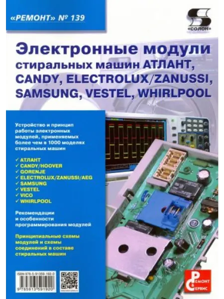 Солон-пресс Электронные модули стиральных машин Атлант, Candy