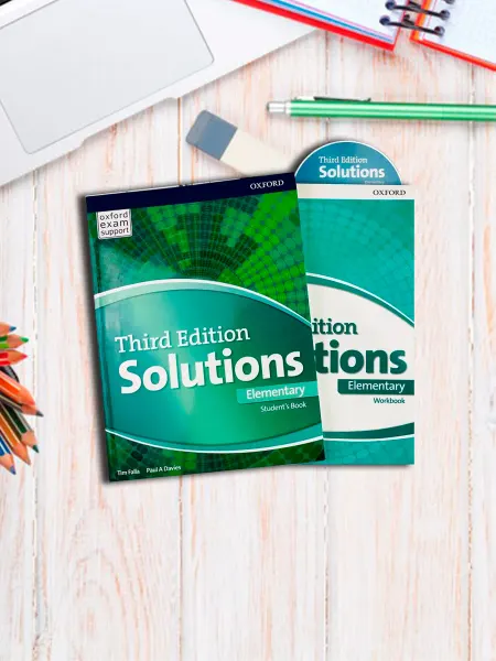 Solutions Elementary. Учебник + Рабочая тетрадь + CD