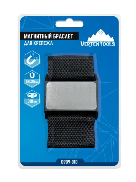 Vertextools Магнитный строительный браслет-напульсник, держатель
