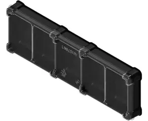 Пластиковая коробочка Meeple House UniqTraySystem Organizer (5 секций)