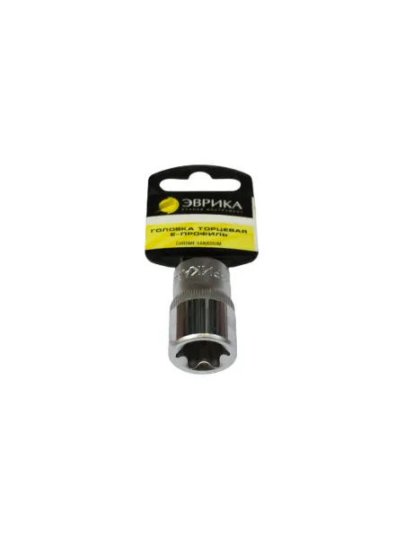 ЭВРИКА Головка торцевая torx 1 2 Е20