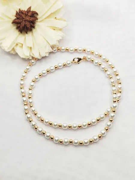 JEWELRY Бусы с жемчугом 5 мм