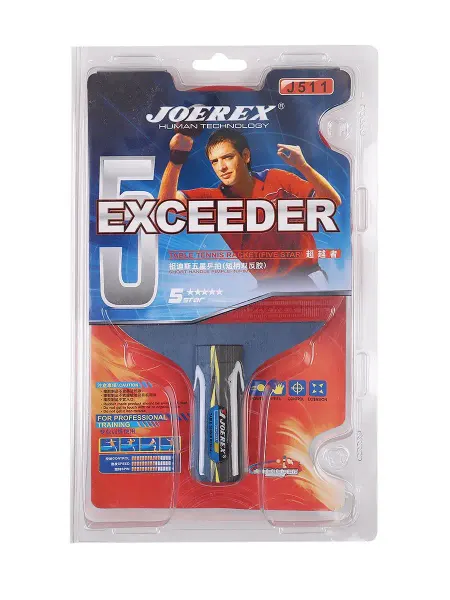 Joerex Ракетка для настольного тенниса 5 звезд
