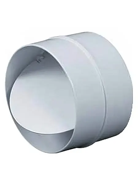 Соединитель с клапаном AWENTA D125мм пластик белый