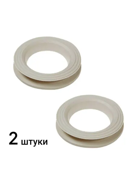 FormeTu-SmPlast Прокладка бабочка для сифона, 2 штуки