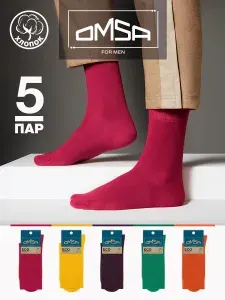 Носки Omsa мужские Есо, 5 пар