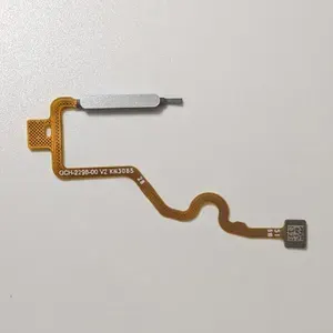 Tecno Pova 5 Pro Шлейф сканер отпечатка пальца серебристый