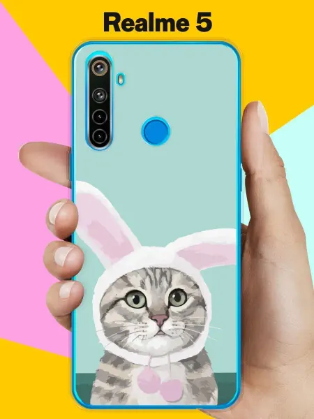 Realme Чехол на 5 с принтом