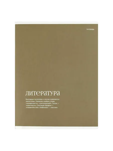 Феникс+ Тетрадь предметная Литература 48 л, А5+