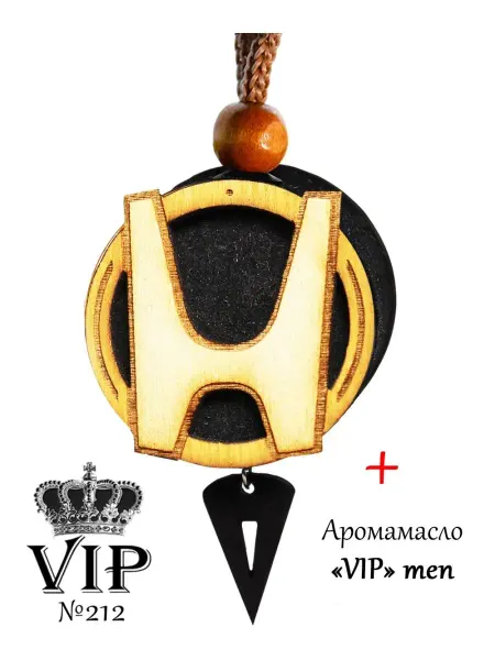 Аромасентир Ароматизатор в машину подвеска в Honda, аромат VIP for men