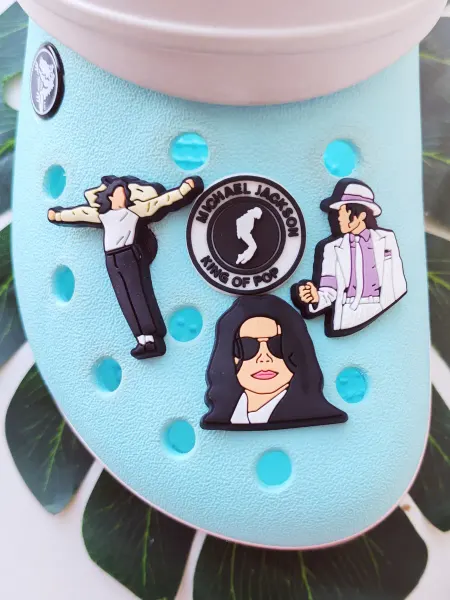 Fun_Jibz Джибитс Музыка Майкл Джексон для Crocs украшения