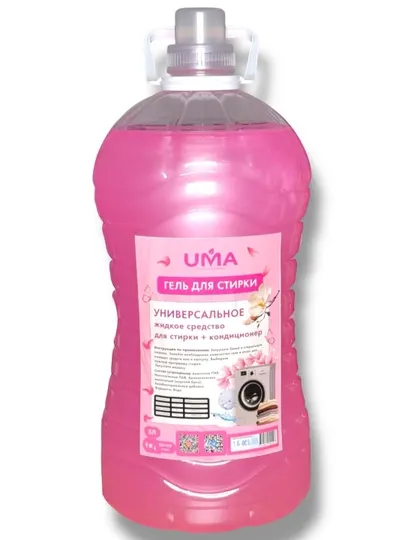 Жидкий стиральный порошок UMA, 5 литров
