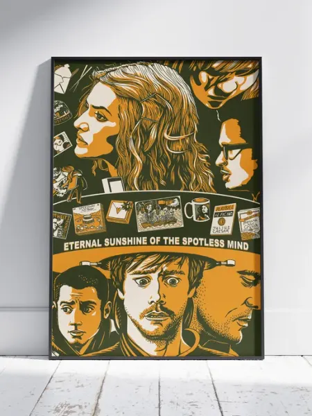 HEAVEN POSTER Плакат Вечное сияние чистого разума (Eternal Sunshine 1) A4