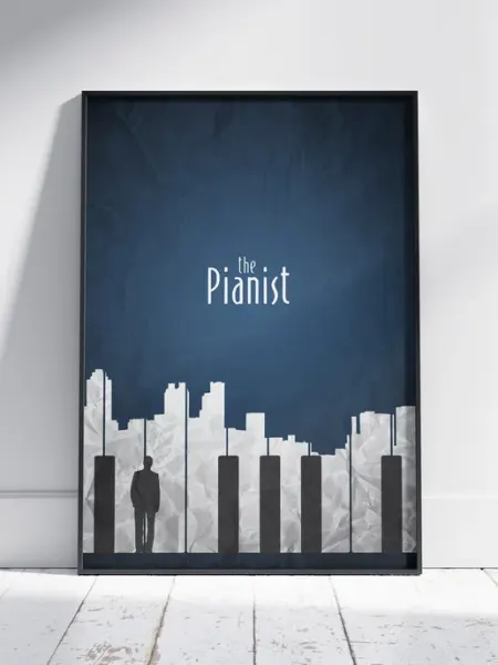 HEAVEN POSTER Плакат Пианист (Pianist - Владек Шпильман 13) A4 30x21 см
