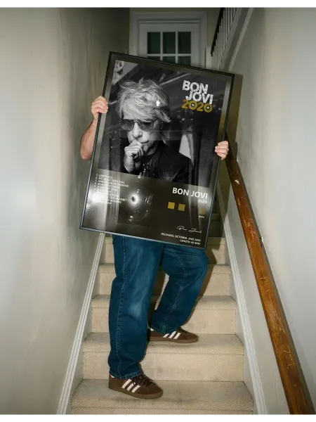 Postersbase Музыкальный постер Bon Jovi - 2020 21x30