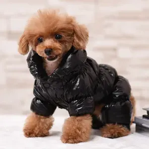 Утепленный комбинезон для собак и кошек GABYDOG черный, размер XL (5-7 кг)