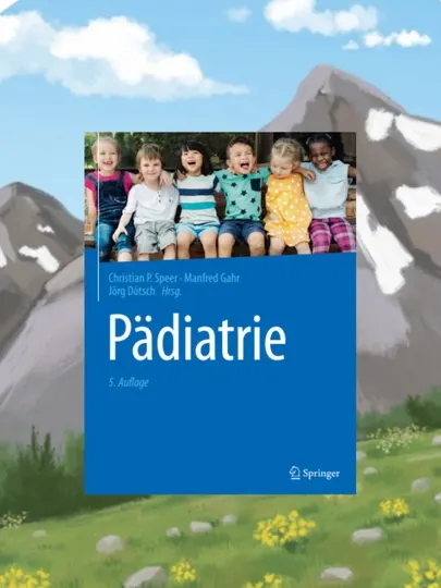 Pädiatrie 5-е издание | Учебник по педиатрии на немецком языке | Без CD