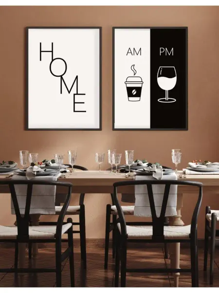 Artistic homes Постеры интерьерные эстетика на кухню
