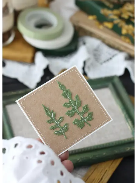 ScrapMelange Нож для вырубки «Лист алоказии»