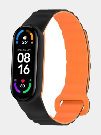Силиконовый ремешок для Xiaomi Mi Band 5-6-7/8-9-10