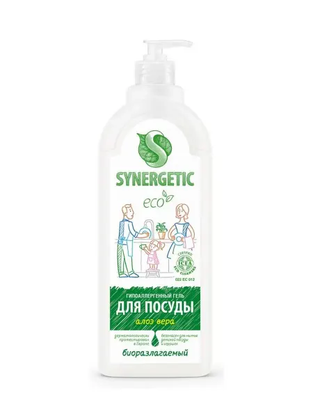 SYNERGETIC Средство для мытья посуды концентрированное