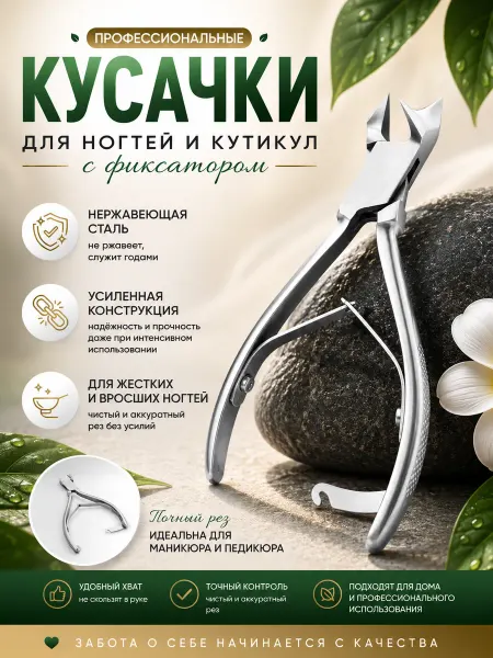 Versh Shop Кусачки для кутикулы и ногтей