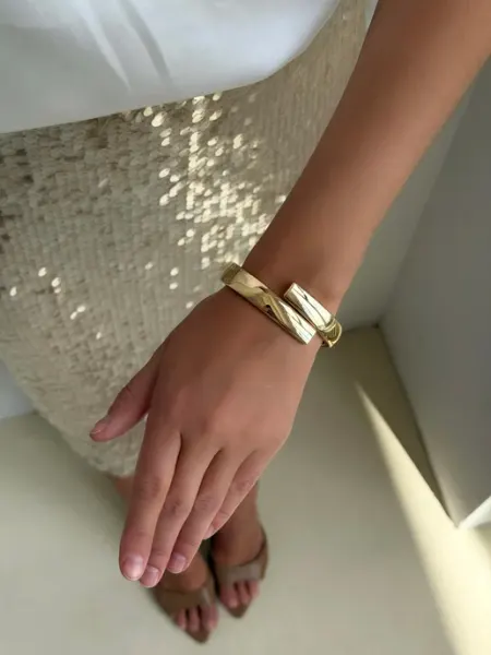 ARTVI Jewelry Браслет на руку бижутерия золотистый