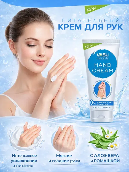 VASU крем для рук питательный 60 мл