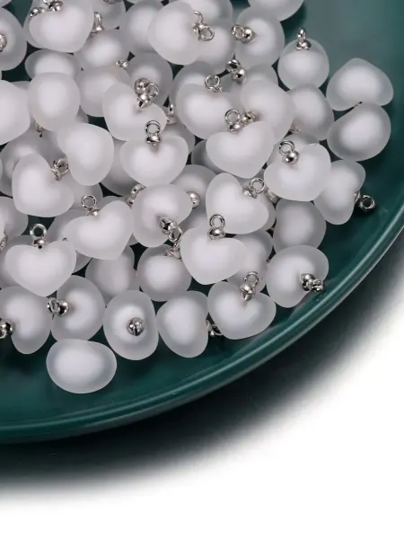 CoolCrafts Подвески для рукоделия сердце 10 штук