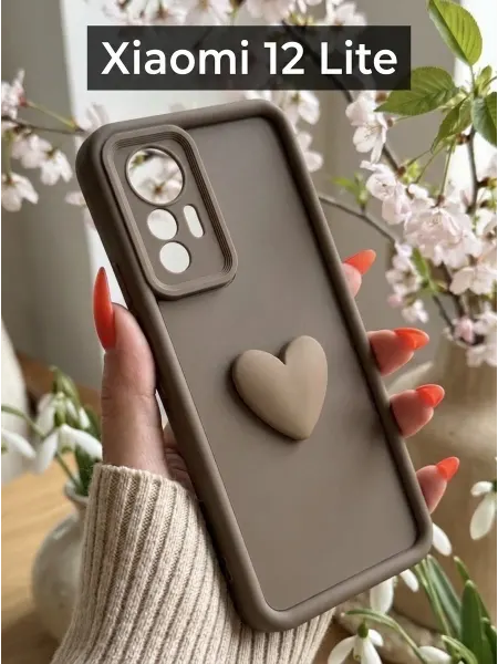 Red Cat Чехол на Xiaomi 12 Lite Сердечко