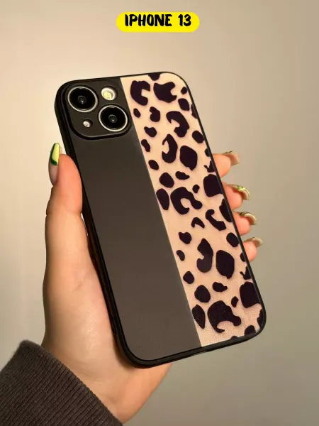 CaseLove Чехол на iPhone 13 с леопардовым принтом
