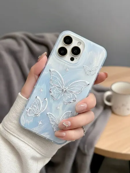 Good Luck Clover Чехол на iphone 13 pro max с Бабочками