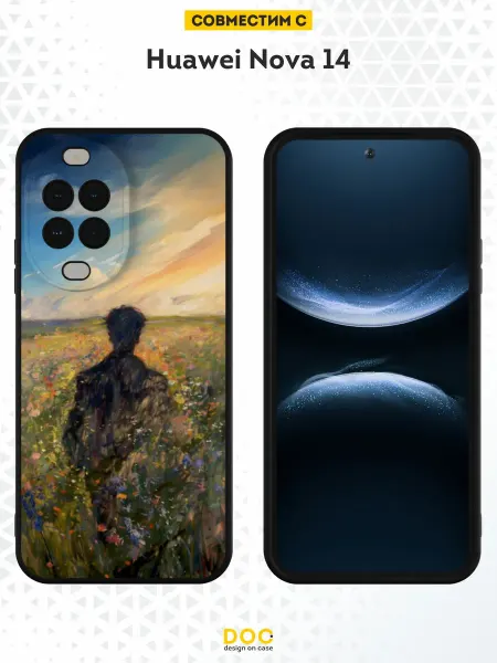 DesignOnCase Чехол на Huawei Nova 14 с принтом Искусство