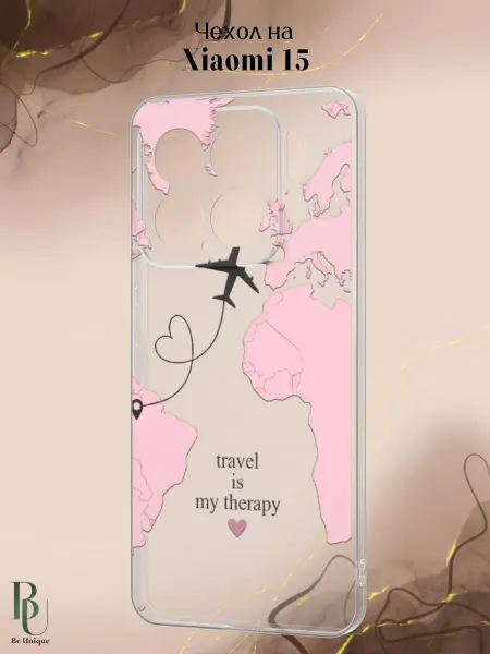 Xiaomi Чехол на 15 с принтом Самолет